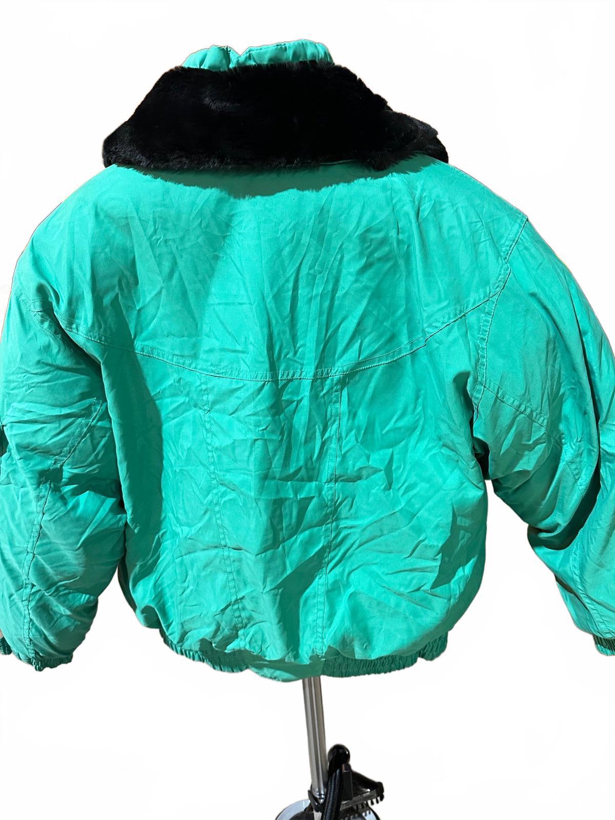 Vintage Triple F.A.T. Goose Down Jacket M Teal
