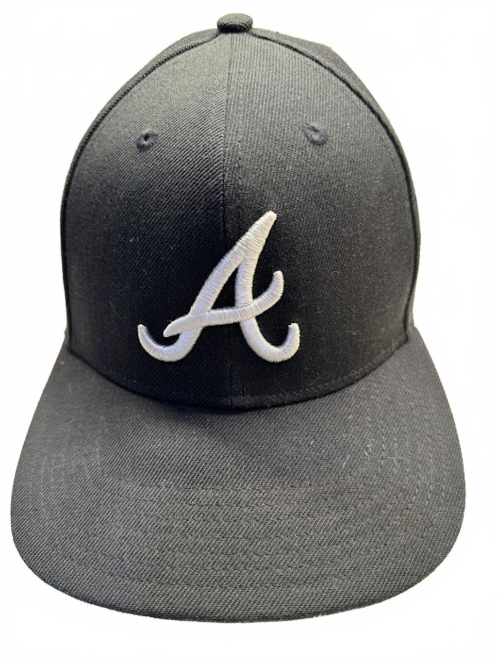 47 Brand Atlanta Braves Snapback Hat Black MLB
