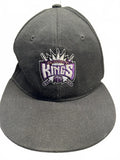 Sacramento Kings Fitted Hat Black NBA Cap