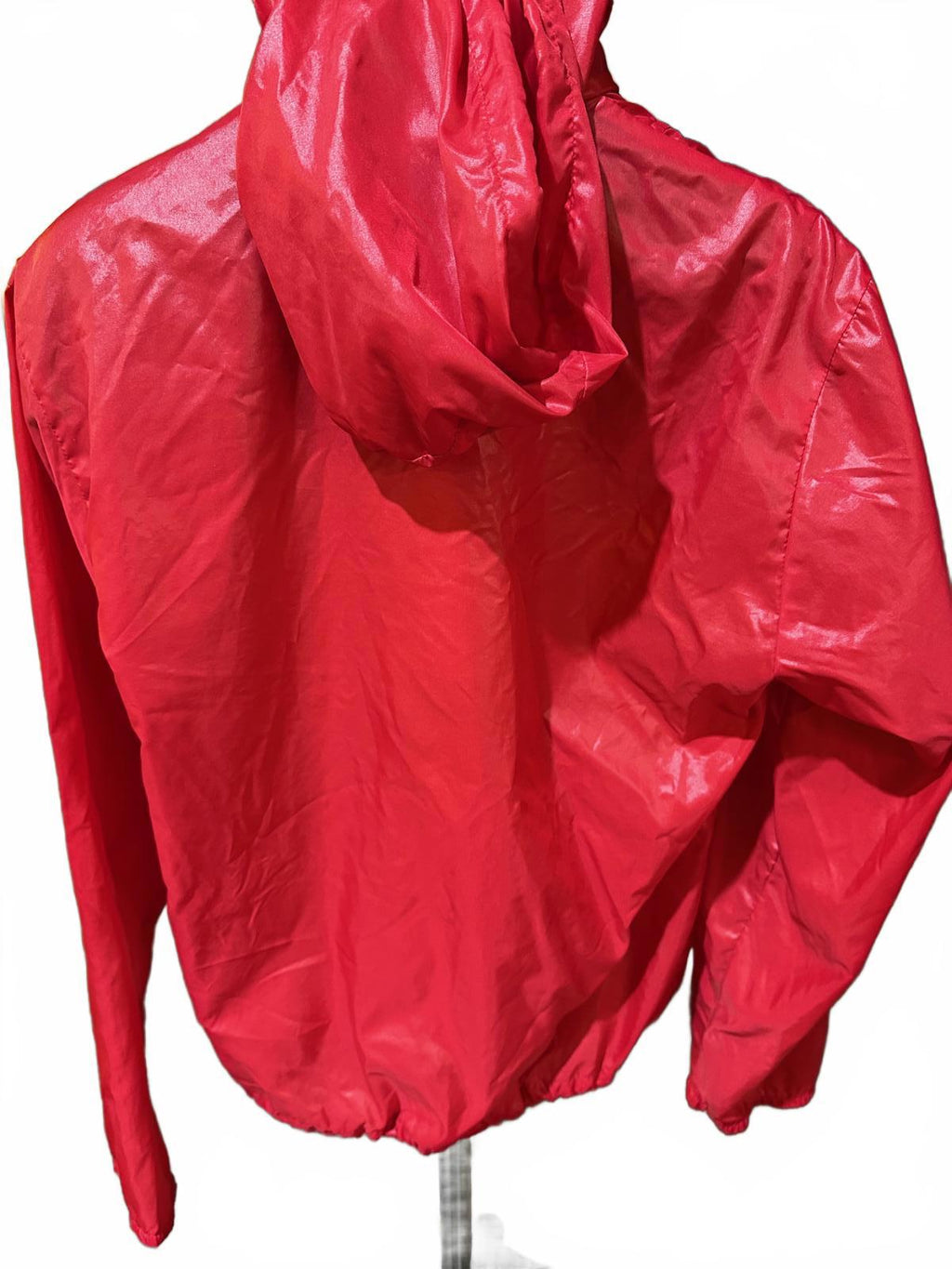 Vintage Le Tigre Red Nylon Pullover Windbreaker S