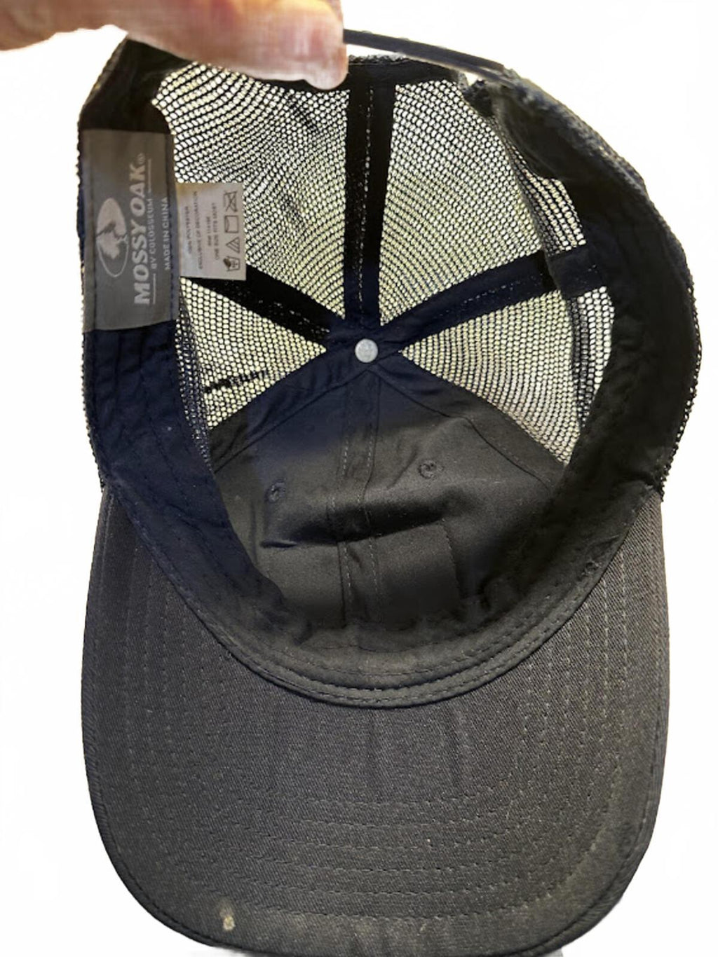 Mossy Oak Trucker Hat Logo Patch Snapback