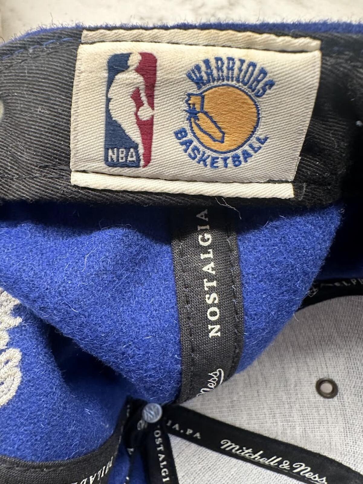 Mitchell & Ness Warriors Wool Strapback Hat