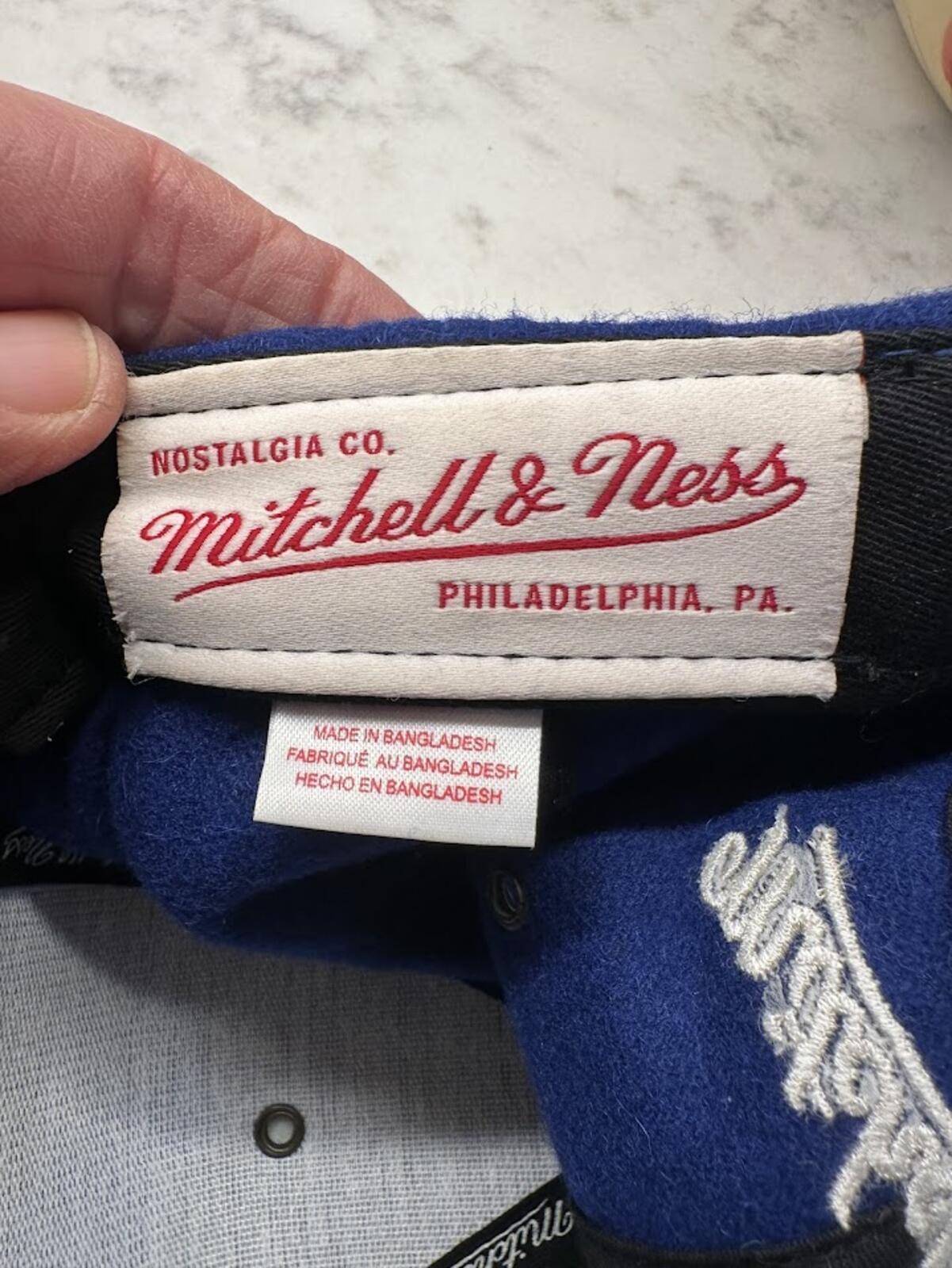 Mitchell & Ness Warriors Wool Strapback Hat