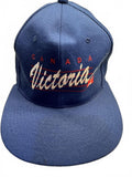Vintage Canada Victoria Snapback Hat Blue