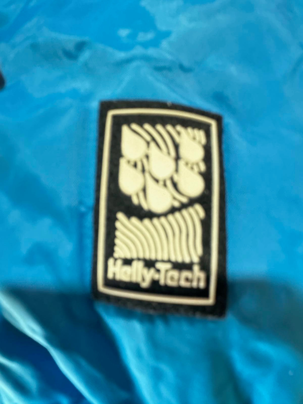 Vintage Helly Hansen Helly-Tech Blue Shell Jacket L