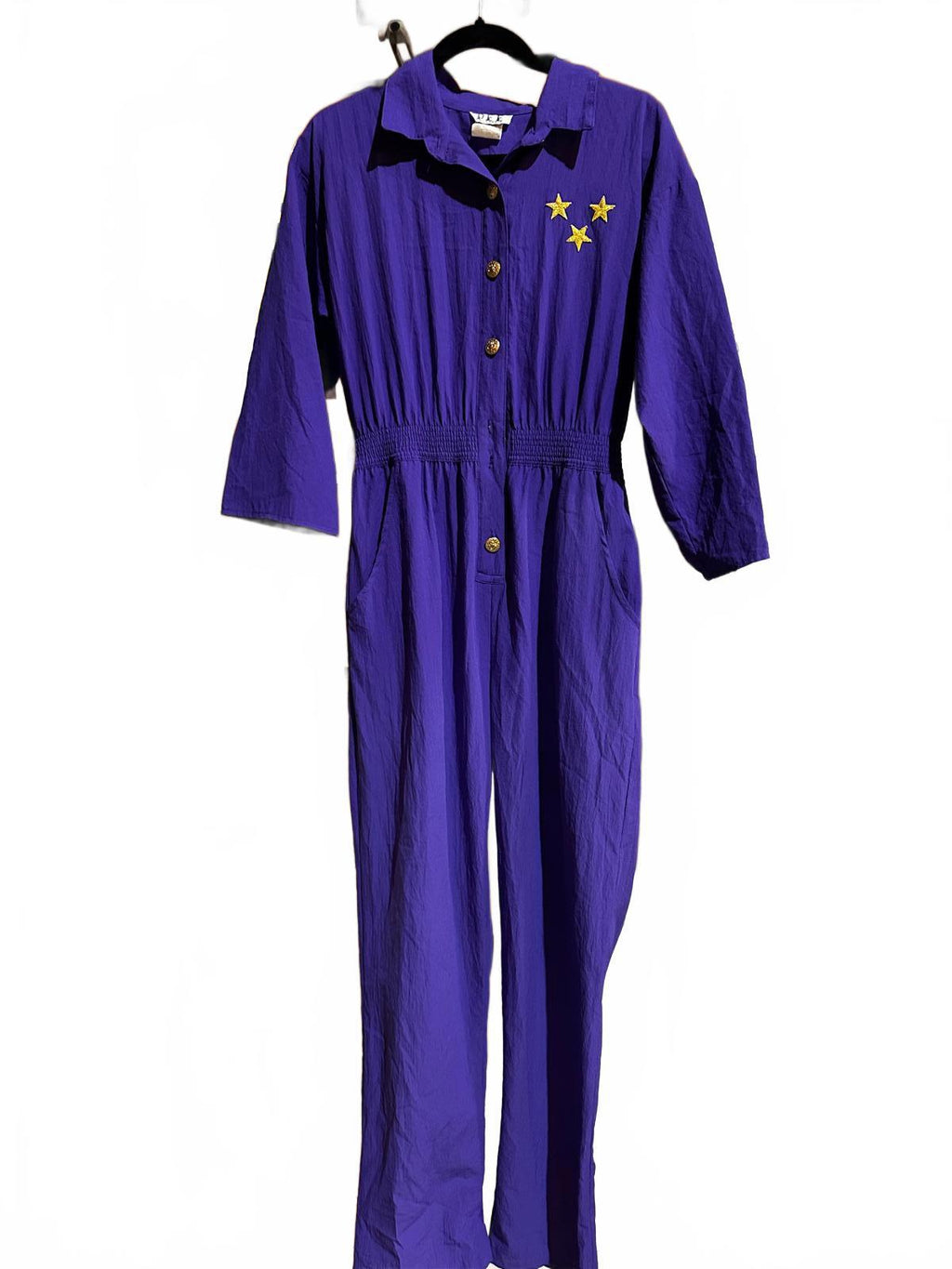 Vintage DFE California Purple Military Jumpsuit S