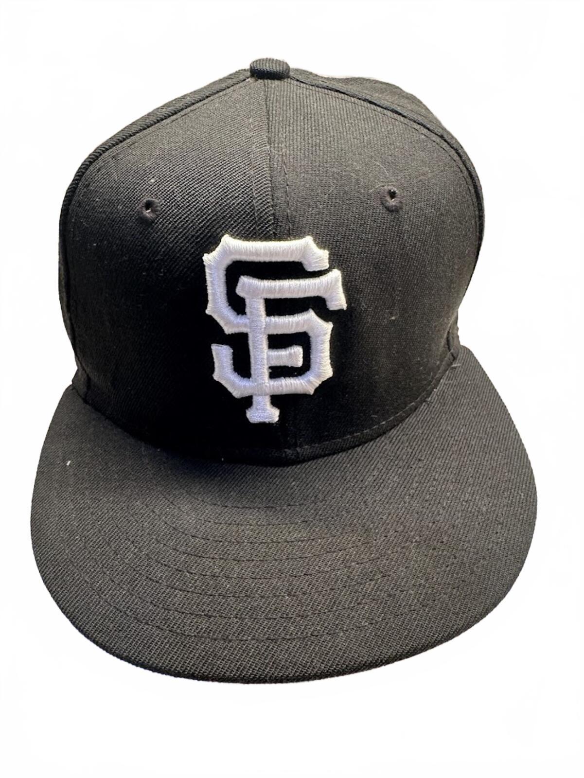 New Era SF Giants Black 59FIFTY Fitted 7 1/8