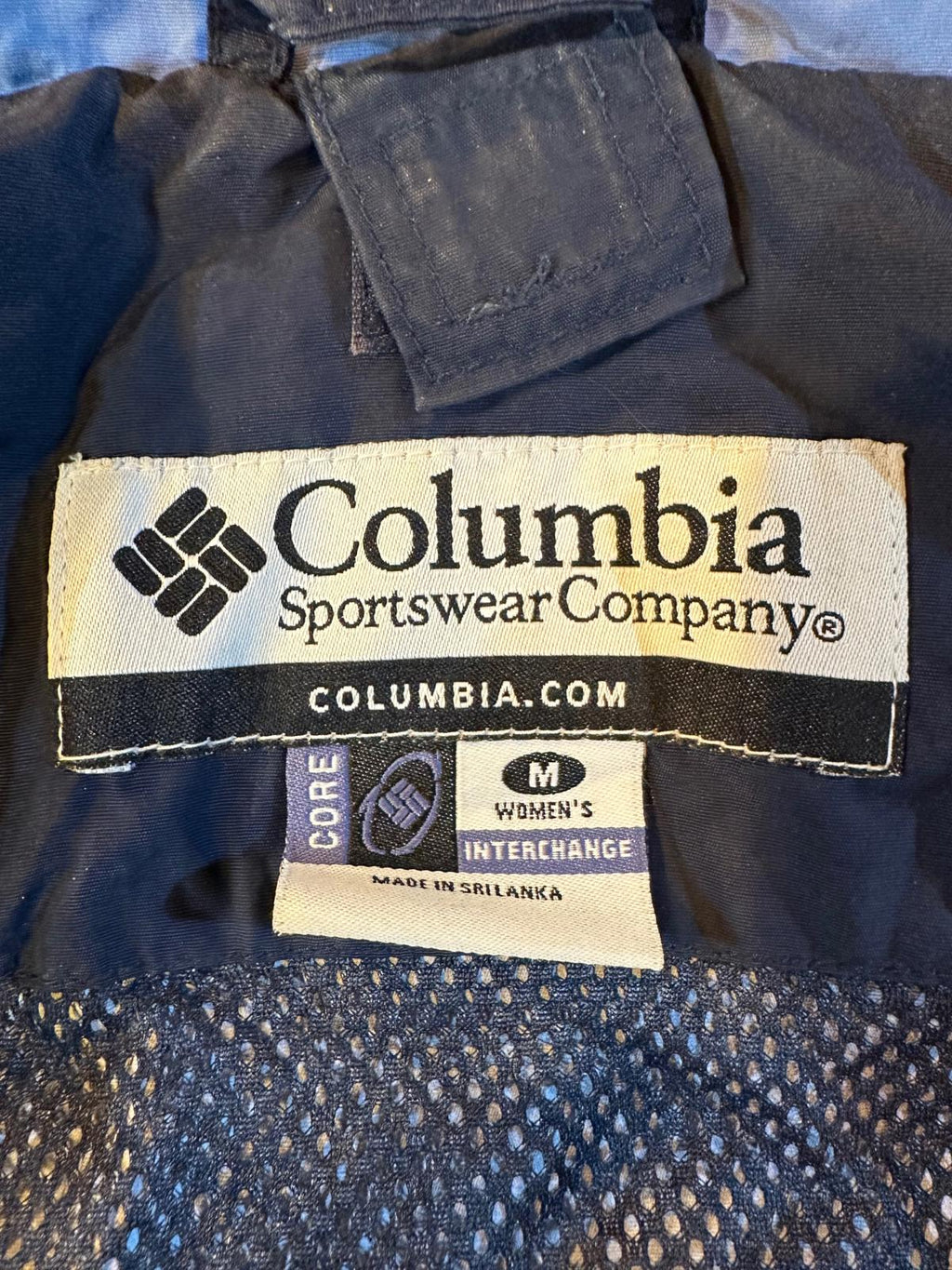 Columbia Women’s Interchange Shell Jacket Blue/Black M
