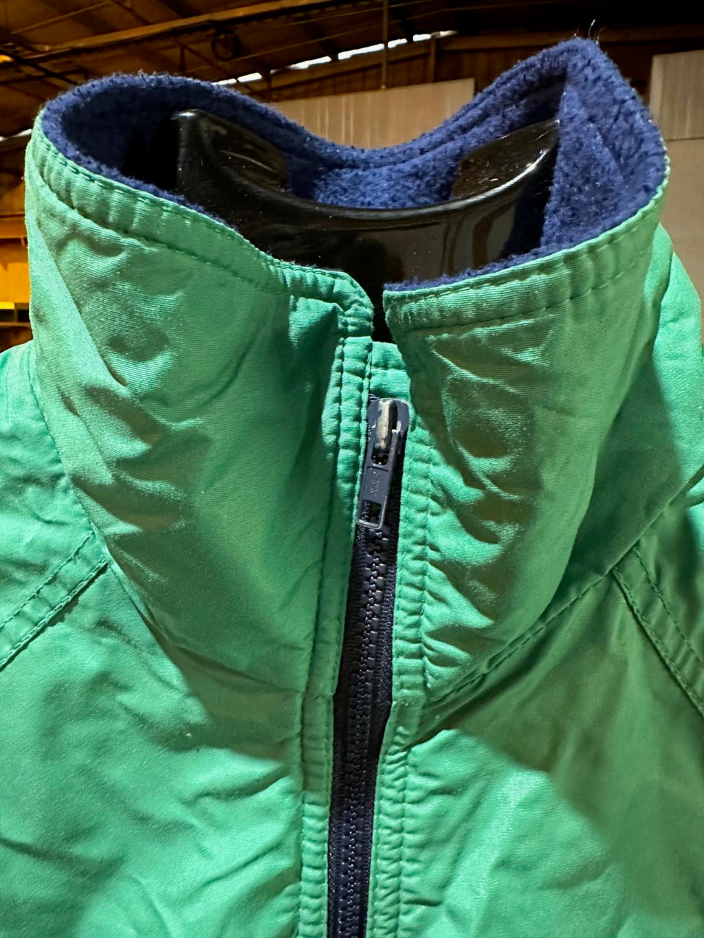 Vintage OshKosh Teal Fleece-Lined Jacket M