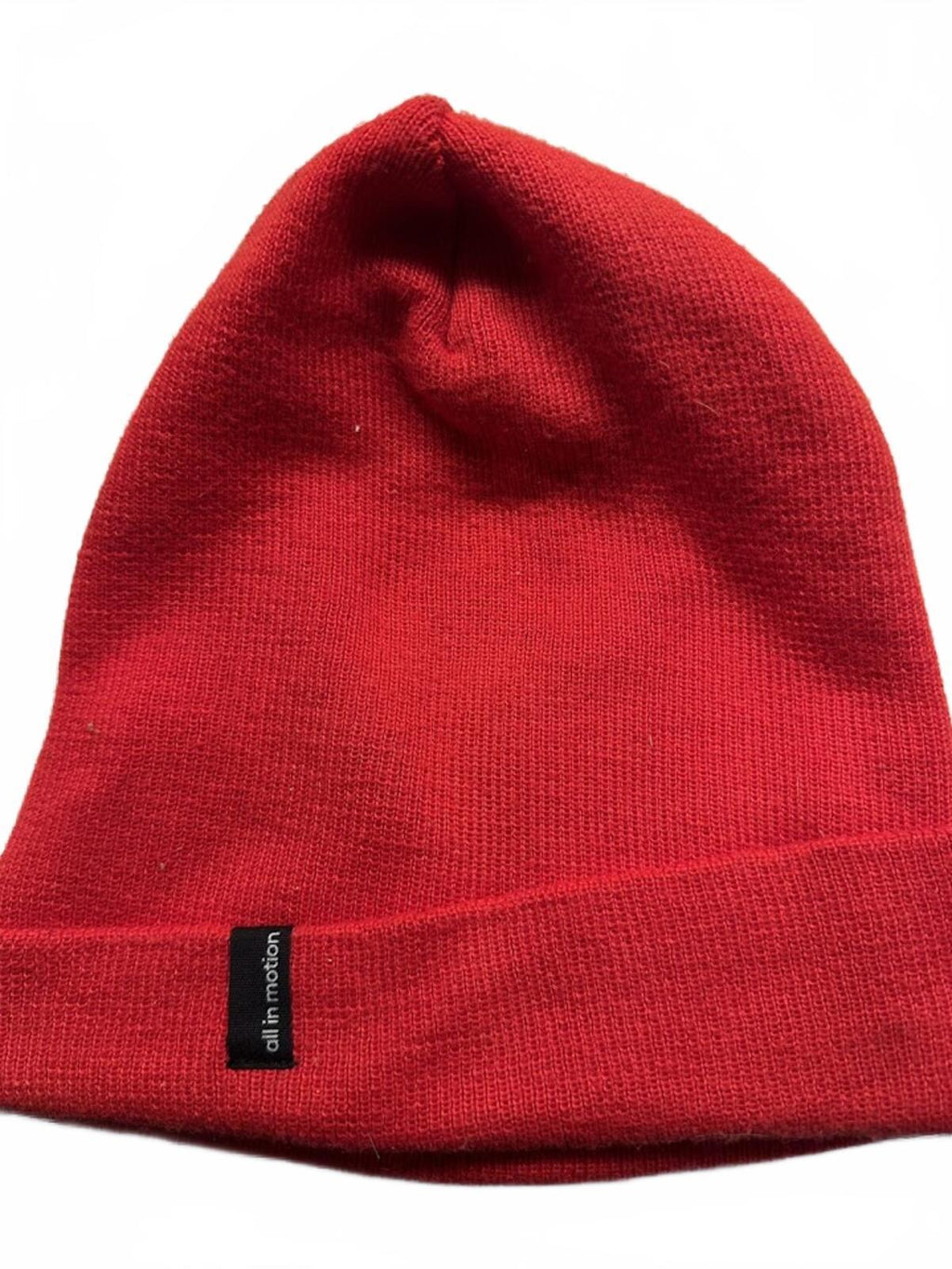 All in Motion Red Knit Beanie