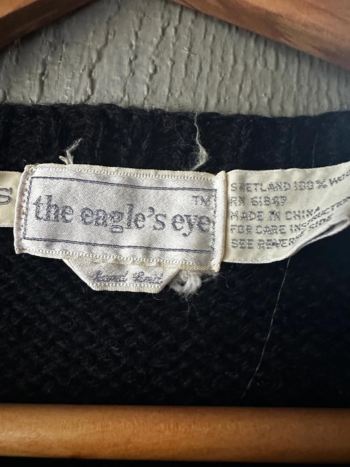 Vintage Eagle’s Eye Penguin Wool Sweater Vest Sz S