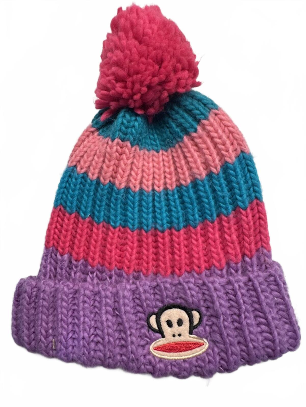 Paul Frank Pom Pom Knit Beanie