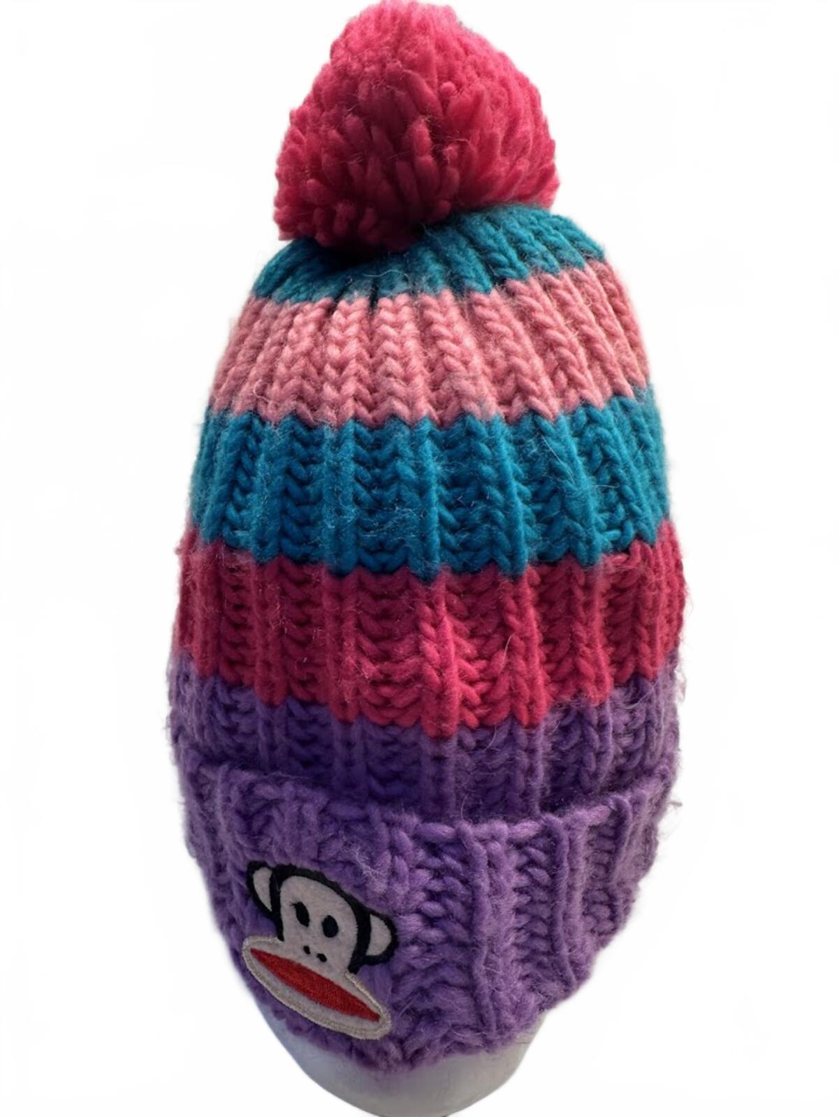 Paul Frank Pom Pom Knit Beanie