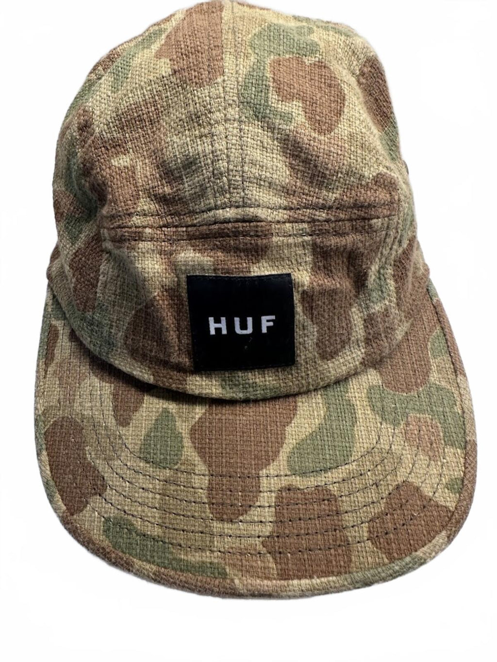 HUF Camo Camp Strapback Hat