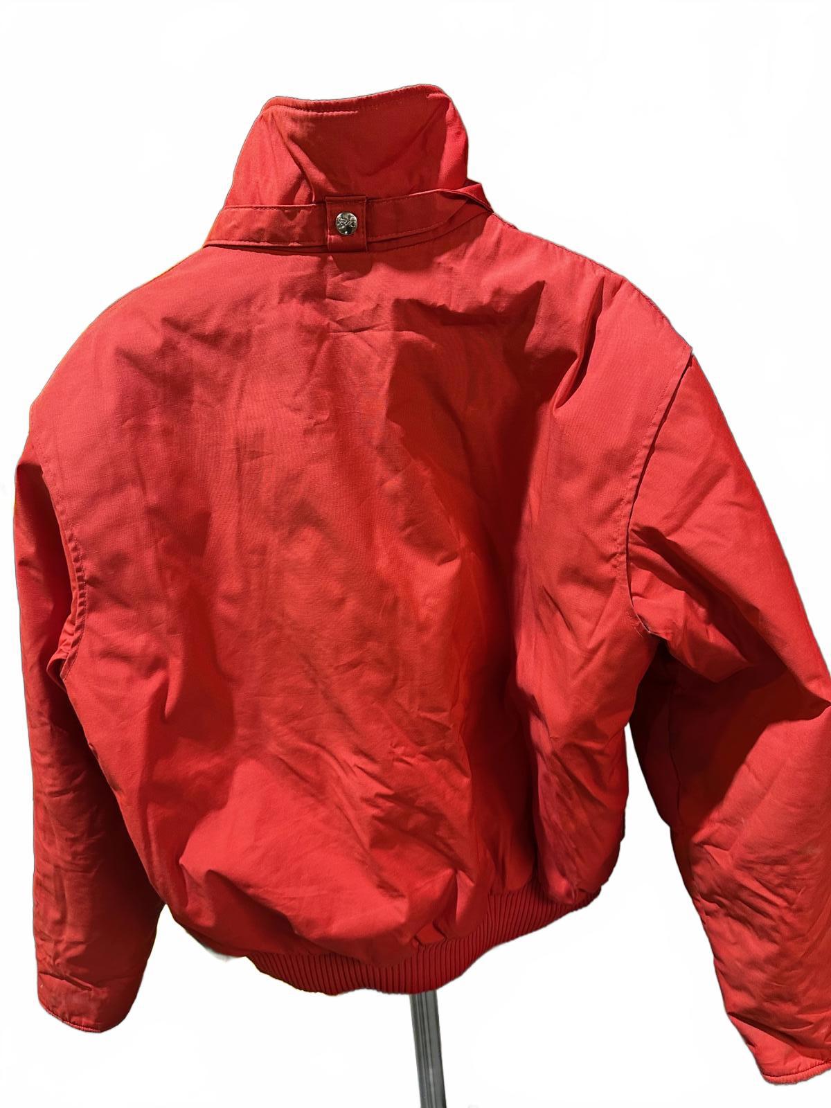 Vintage SERAC Red Insulated Jacket USA Sz 46