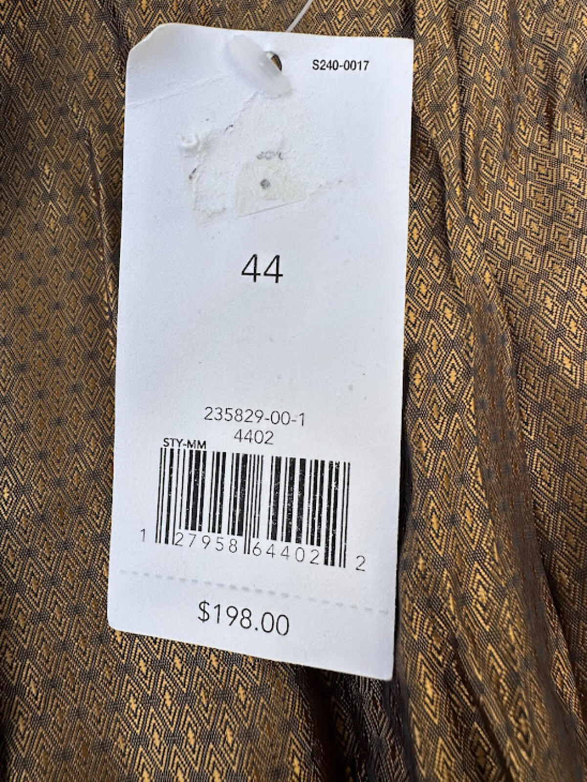 Banana Republic Plaid Blazer 44 NWT Cotton