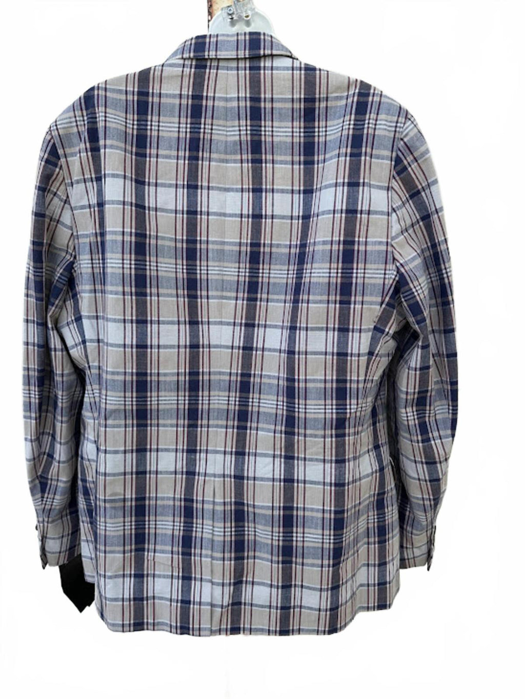 Banana Republic Plaid Blazer 44 NWT Cotton