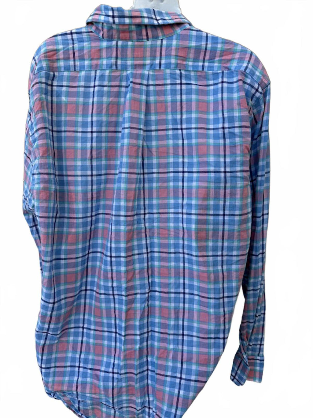 Vineyard Vines Plaid Tucker Shirt L Slim Fit