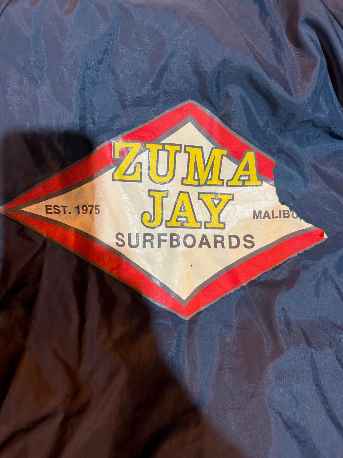Vintage Zuma Jay Surfboards Coach Jacket L