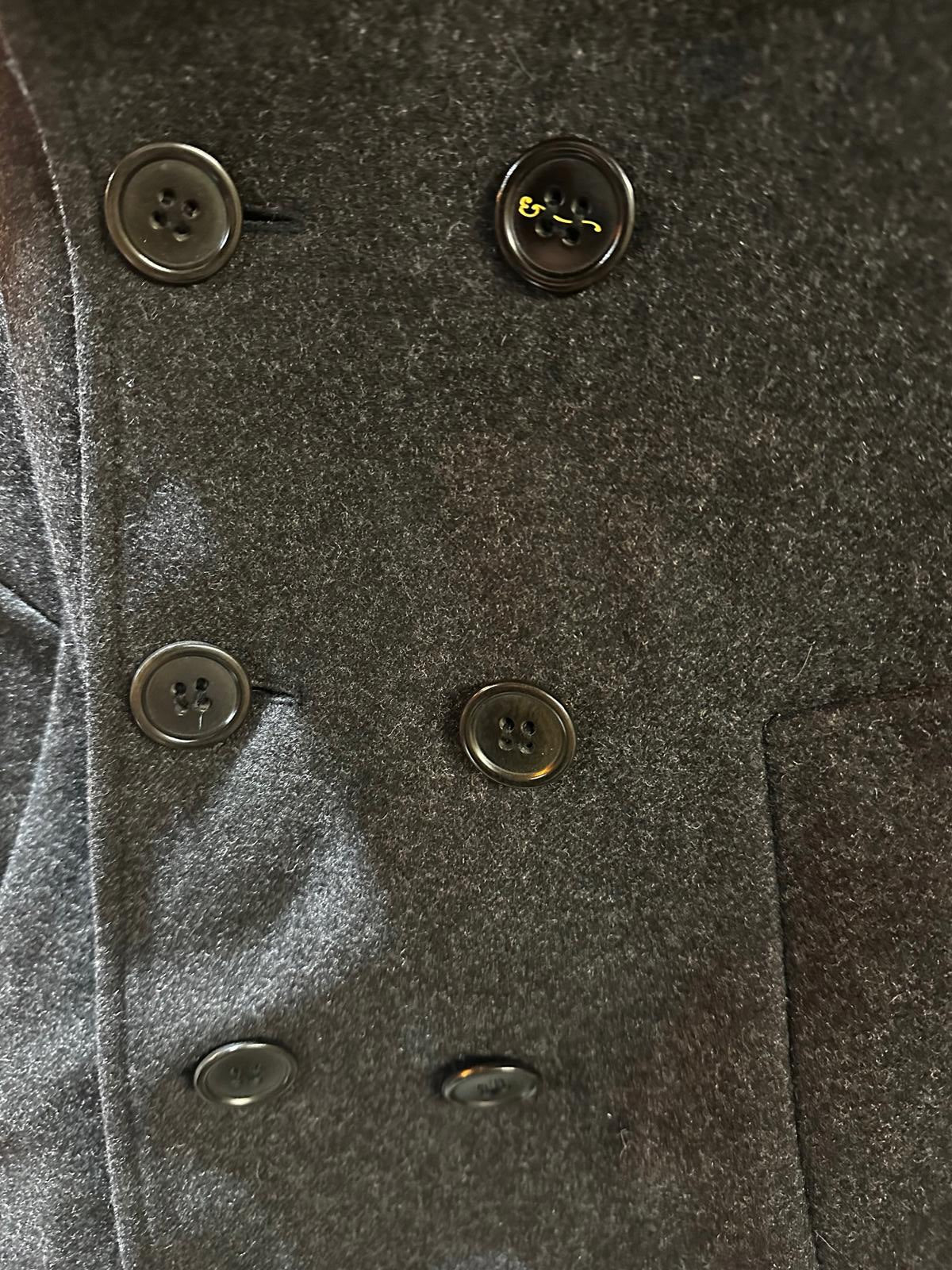 Shipley & Halmos Men’s Wool Peacoat Gray Size 38