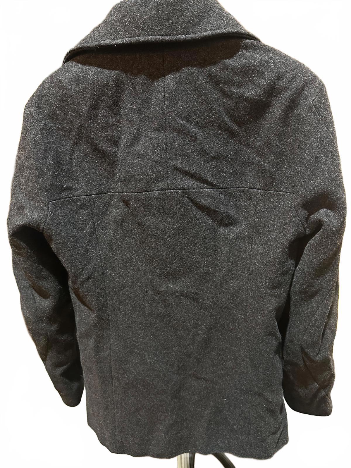 Shipley & Halmos Men’s Wool Peacoat Gray Size 38