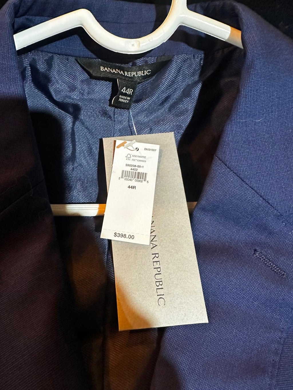 Banana Republic Reda 110s Wool Blazer 44R Slim Fit