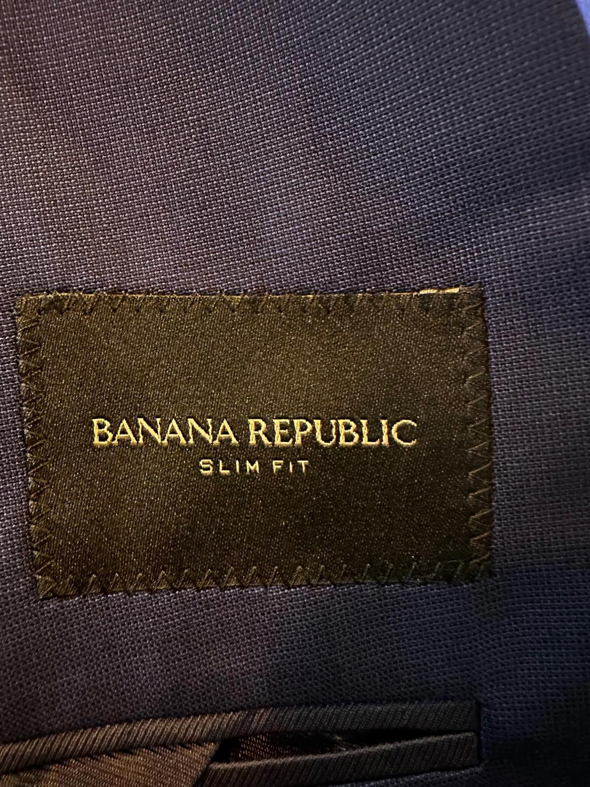 Banana Republic Reda 110s Wool Blazer 44R Slim Fit