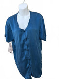 Victoria’s Secret Silk Nightgown Blue M