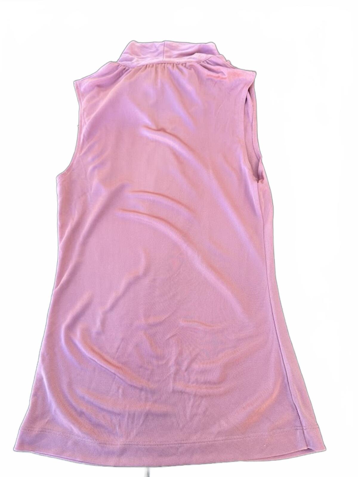 Banana Republic Pink Silk Tie Top XS