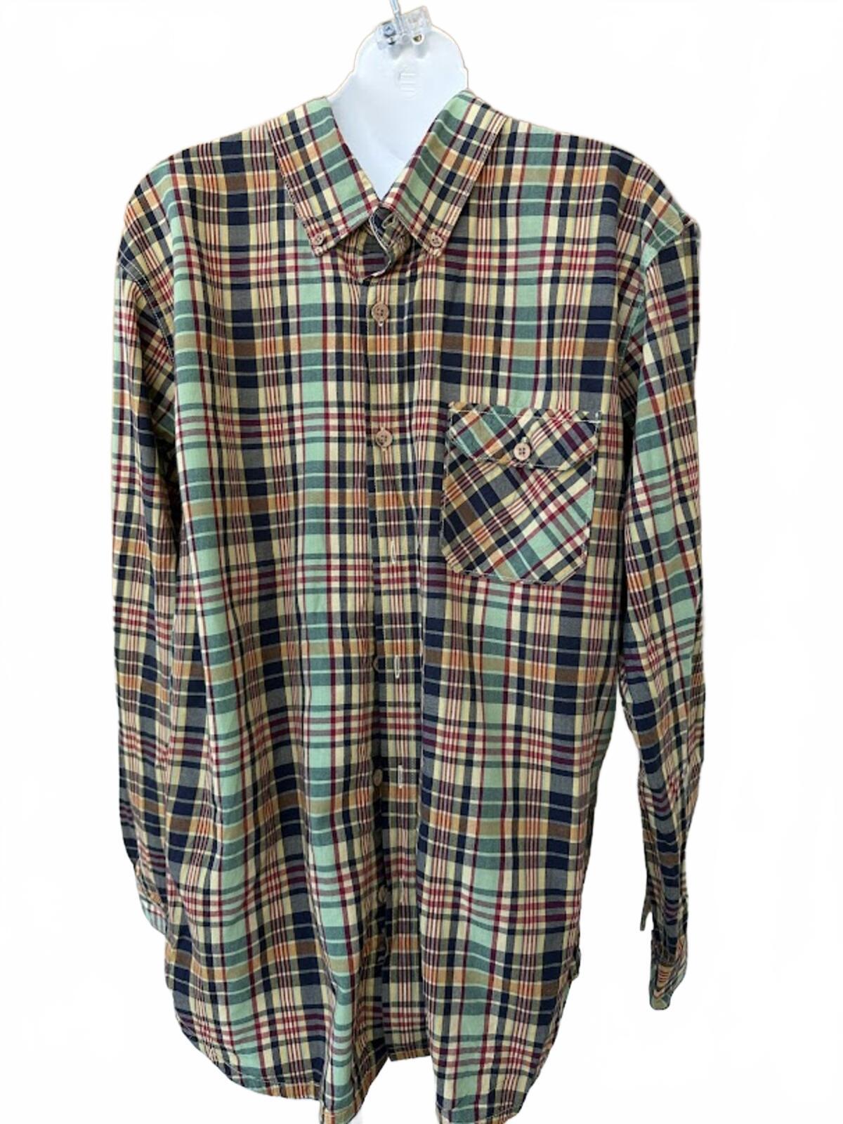 Gramicci Plaid Button Shirt Men’s Large