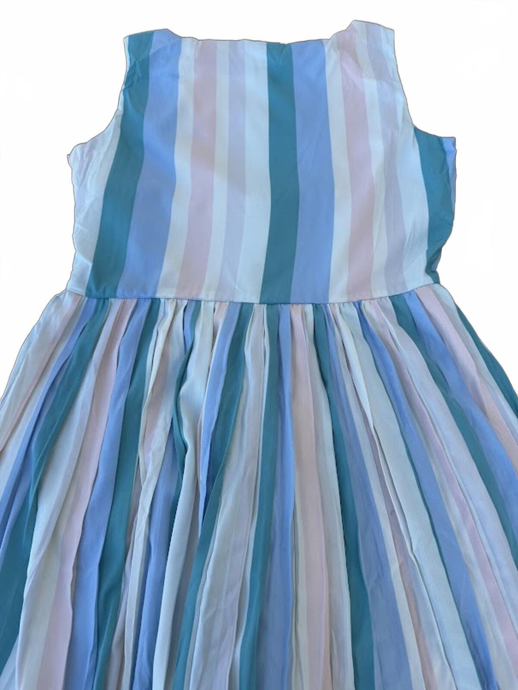 Fever London Pastel Stripe Dress Size 10