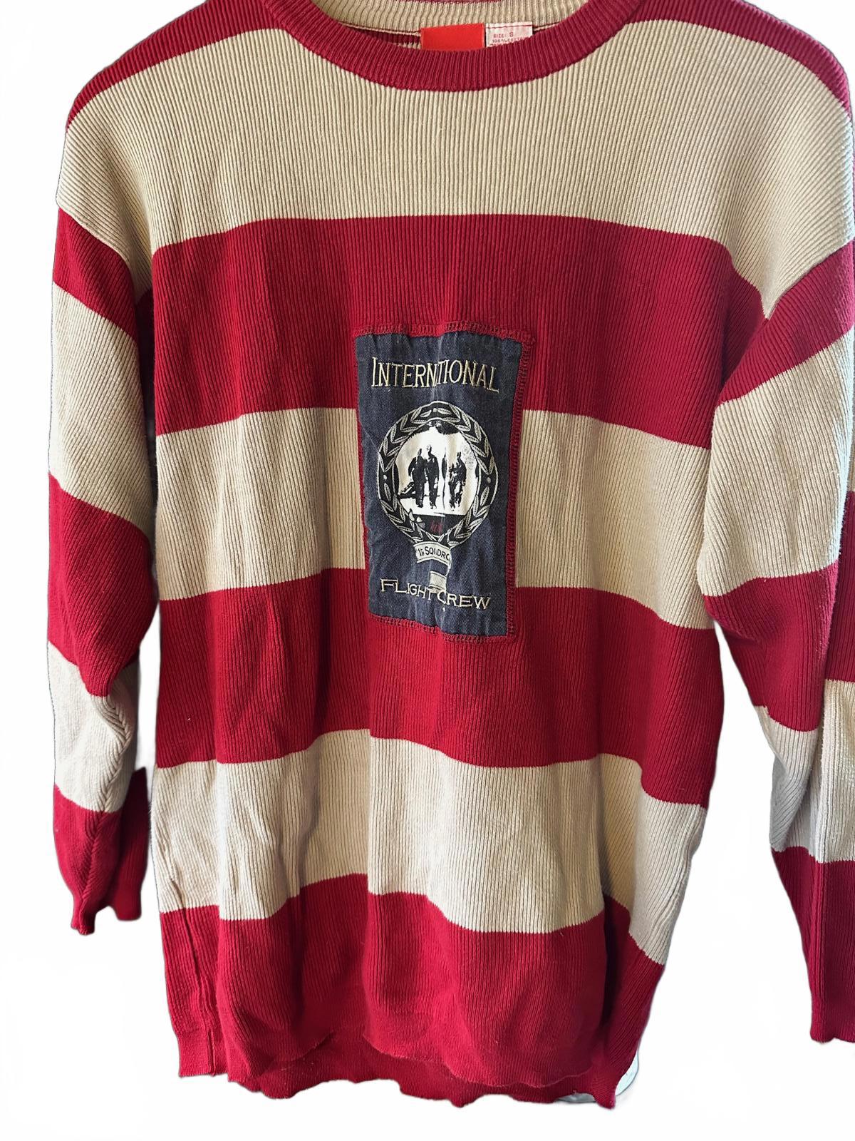 Liz & Co. Intl FlightCrew Striped Sweater Women’s S
