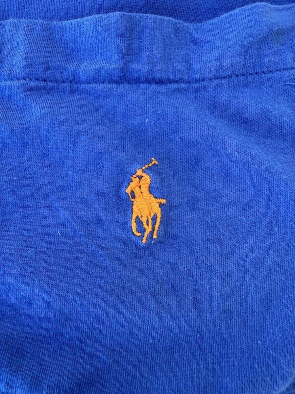 Ralph Lauren Polo Pocket Tee Blue Small