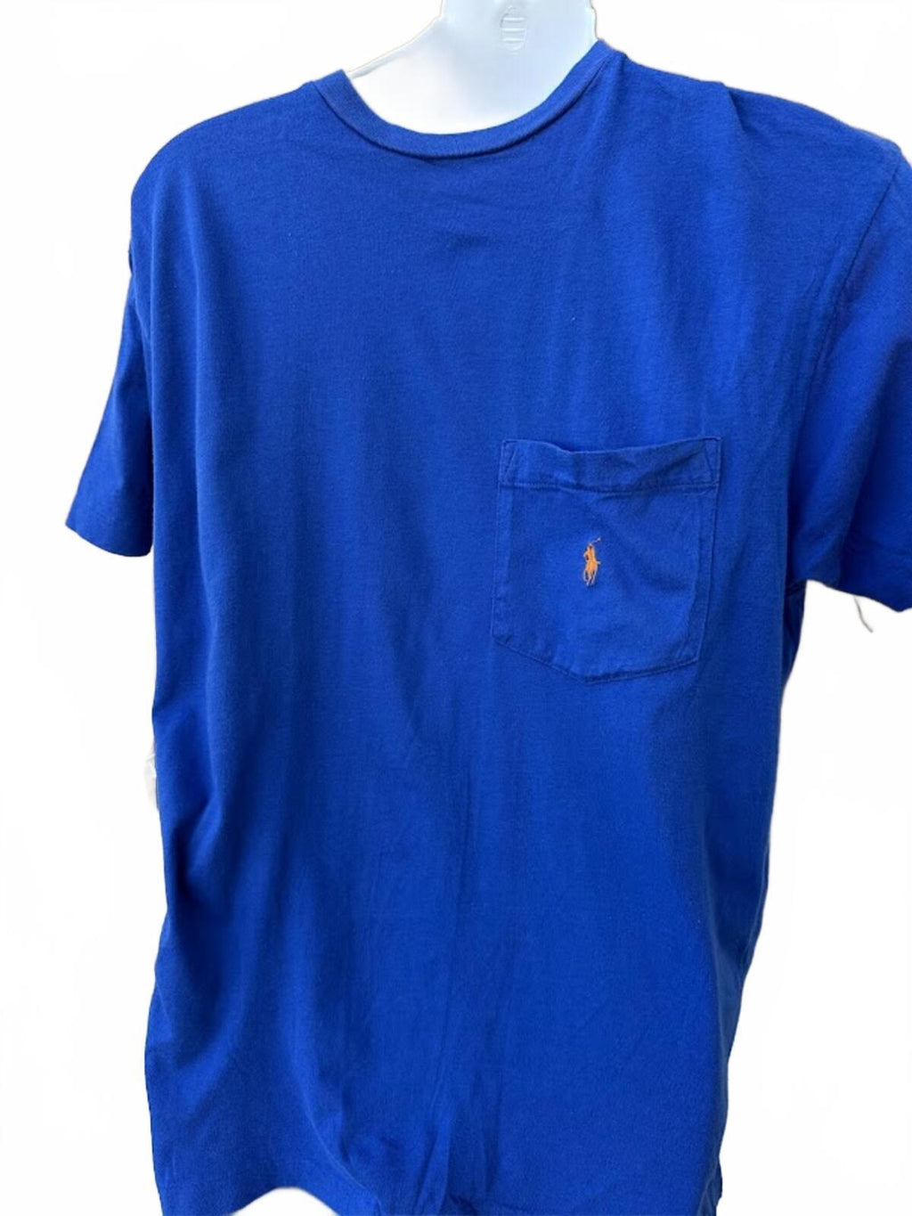 Ralph Lauren Polo Pocket Tee Blue Small