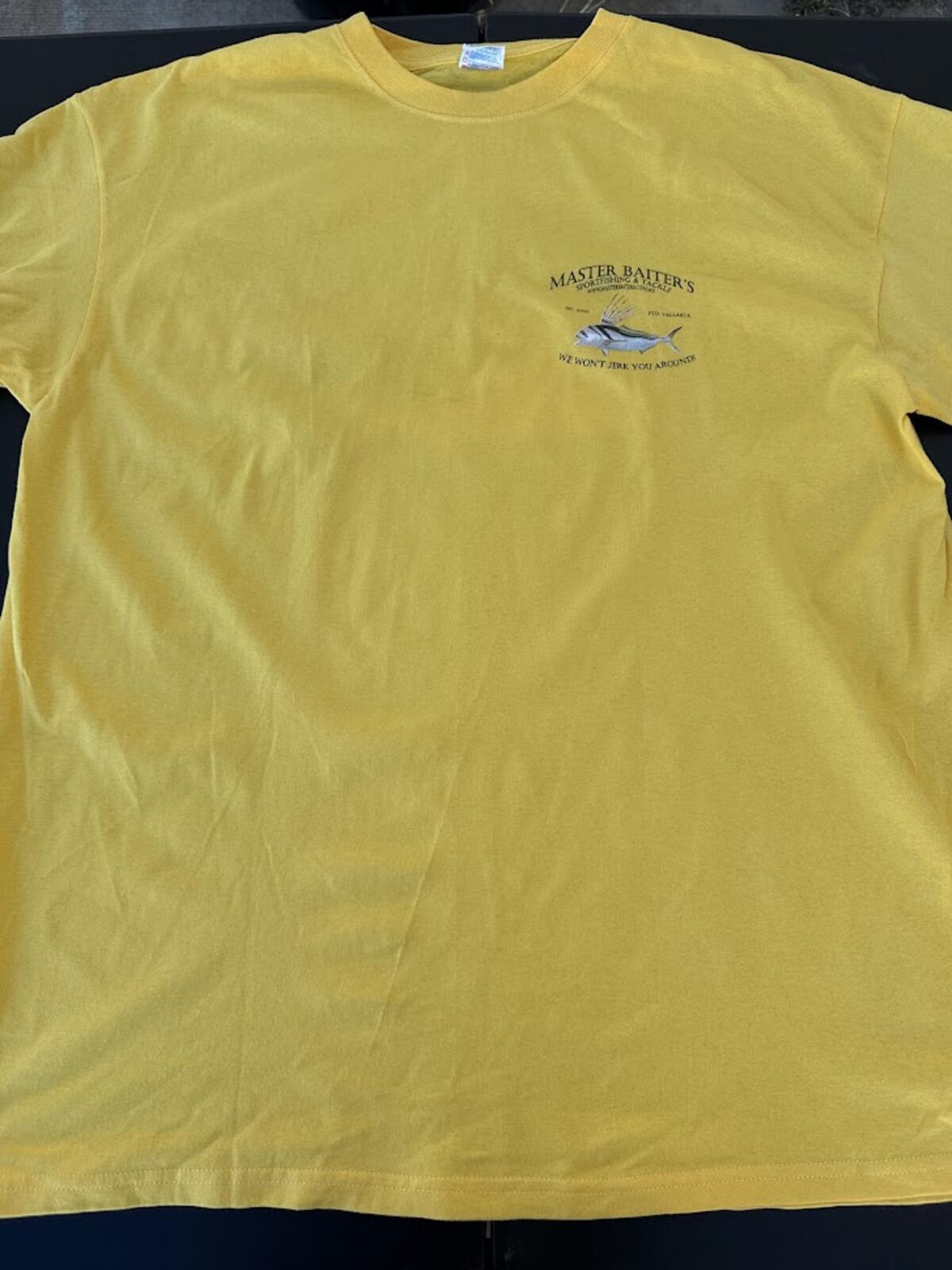 Master Baiter Fishing Tee Puerto Vallarta XXL