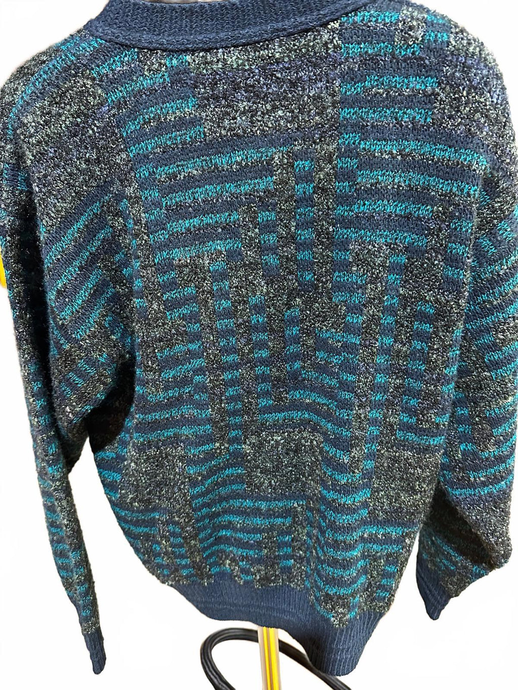 Vintage Jantzen USA-Made Acrylic Cardigan – 1980s/early 1990s