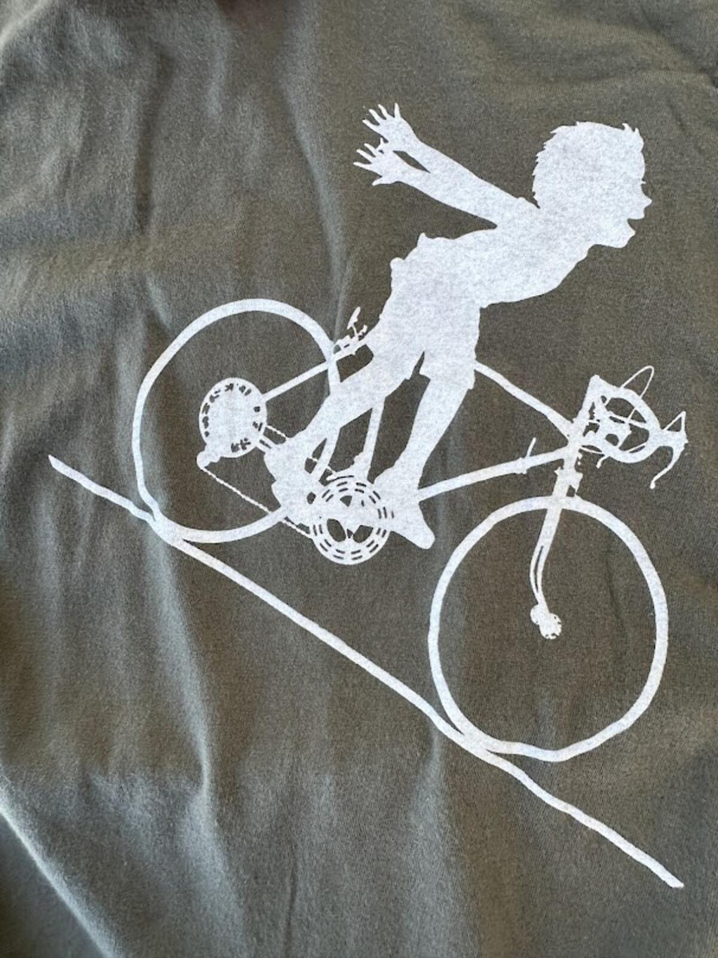 American Apparel Bicycle Graphic Tee Small