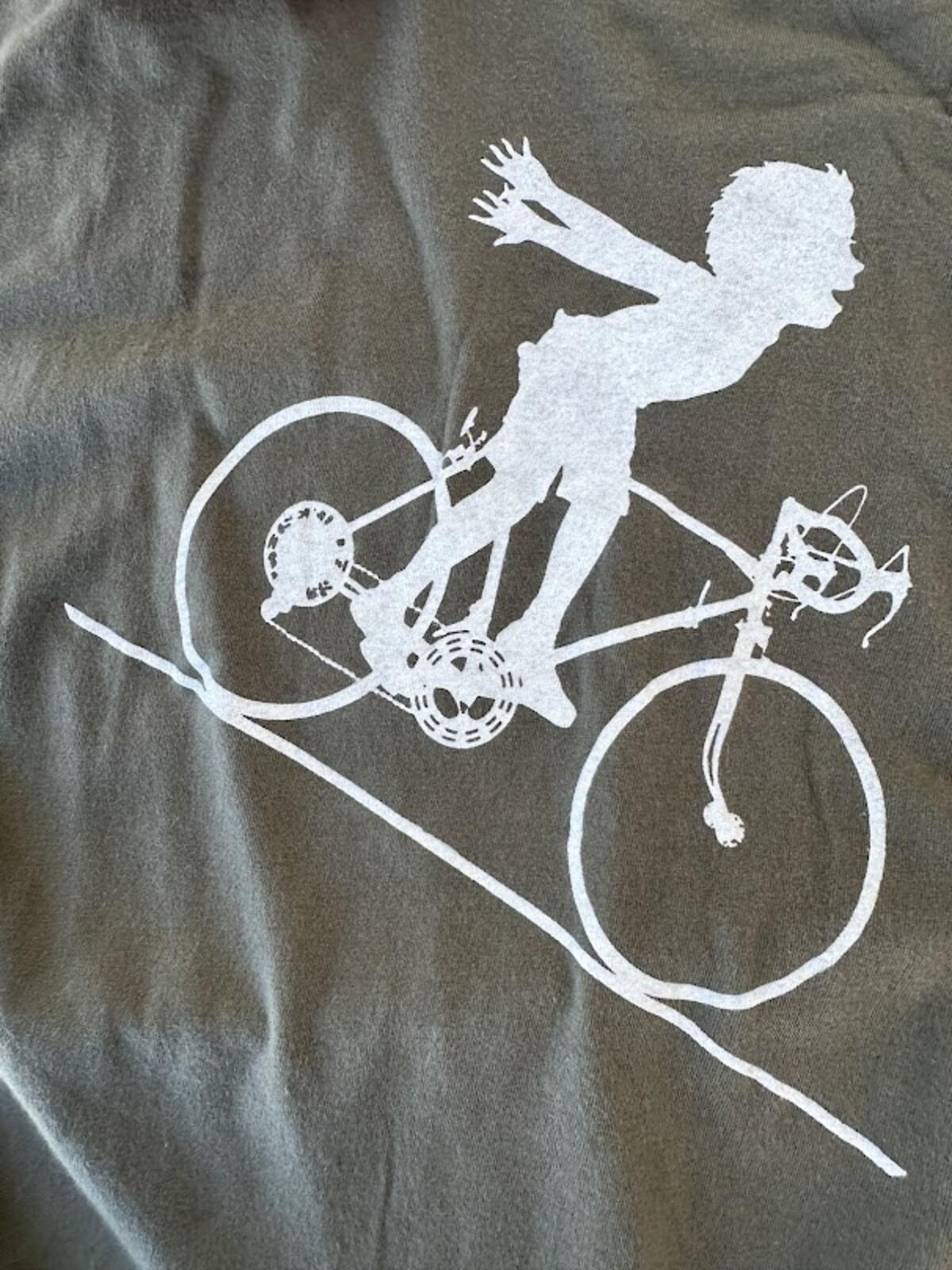 American Apparel Bicycle Graphic Tee Small