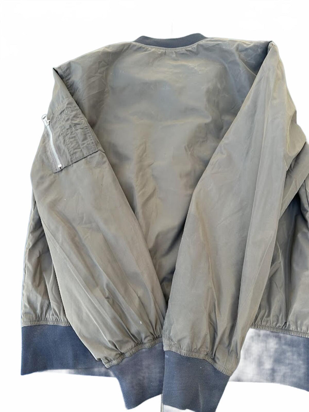Goodfellow Olive Bomber Jacket M Water Resistant