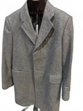 Men’s Charcoal Wool Blend Overcoat Medium
