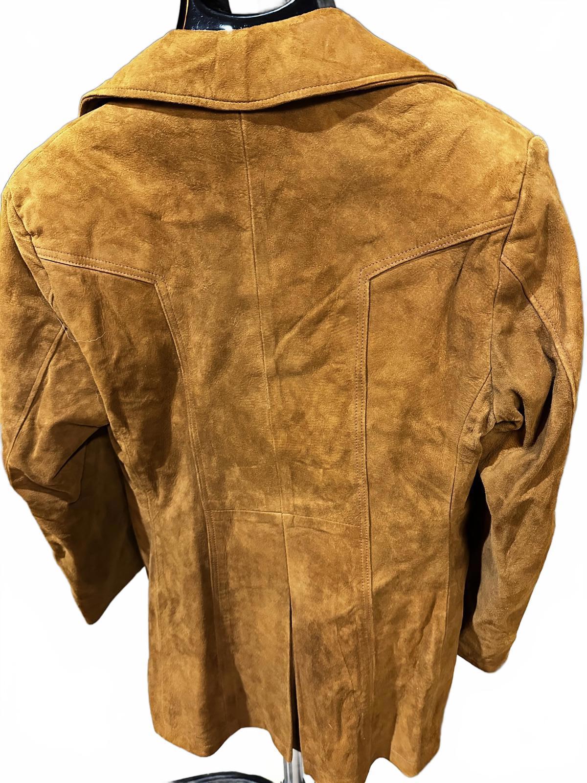 Golden Bear USA Suede Double Breasted Coat XS/S