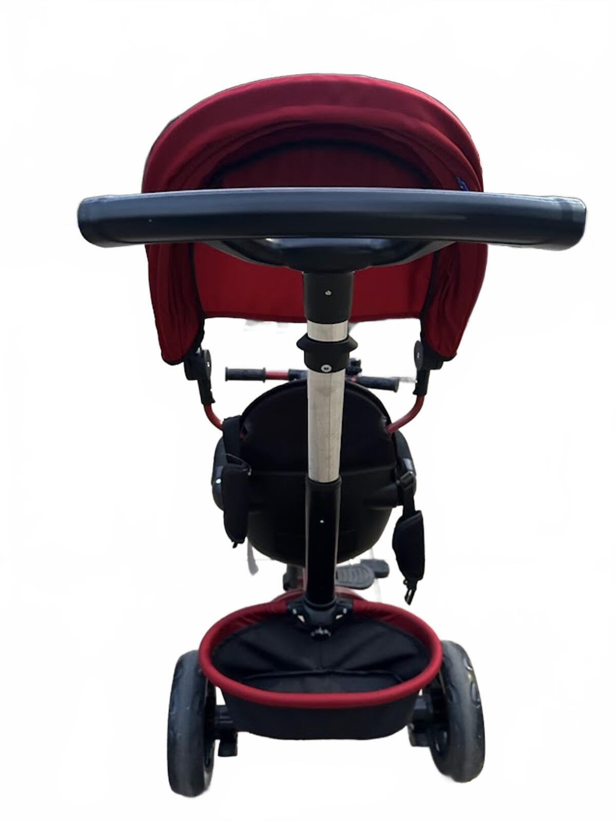 Infans 5-in-1 Toddler Tricycle Push Stroller Red