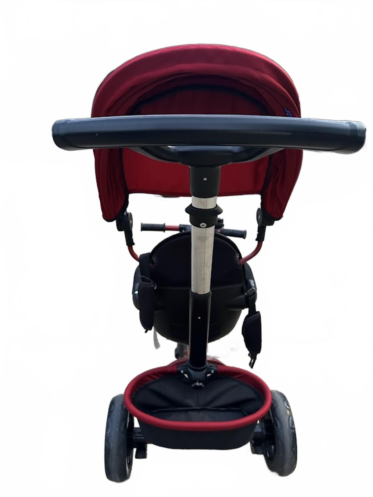 Infans 5-in-1 Toddler Tricycle Push Stroller Red