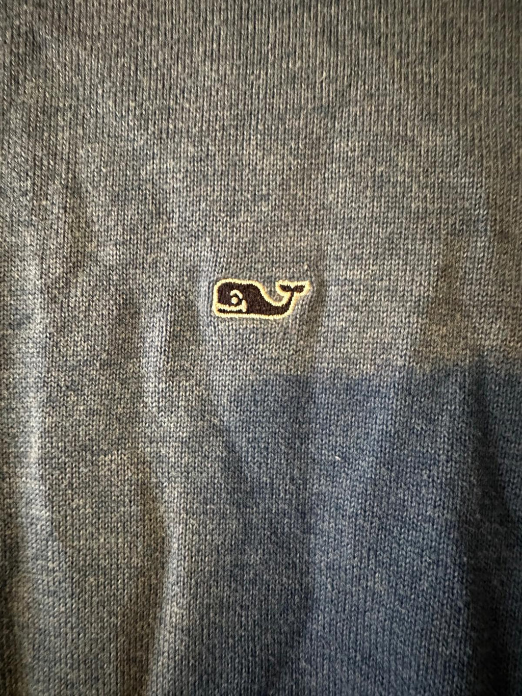 Vineyard Vines Light Blue 1/4-Zip Sweater XS