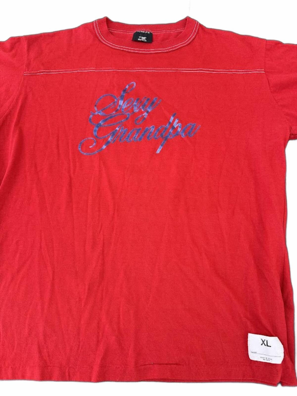 Vintage Sexy Grandpa Tee USA Made XL
