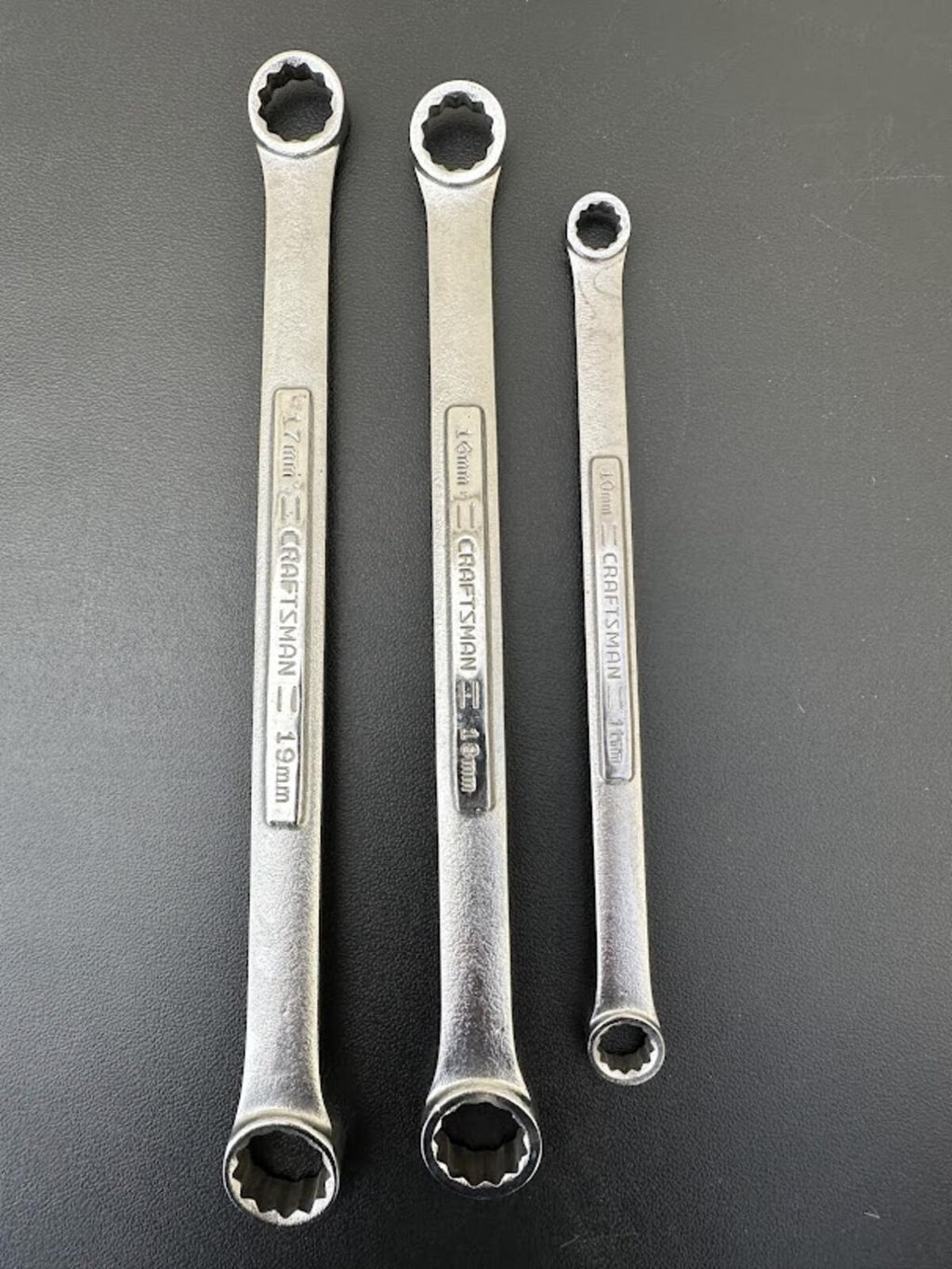 Craftsman USA Metric Wrench Set 10mm 17mm 19mm