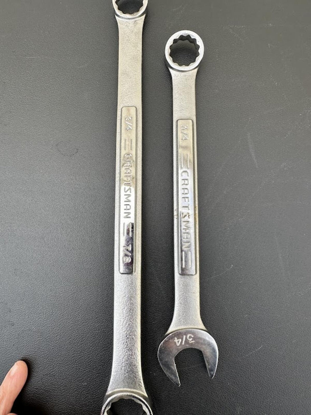 Craftsman USA 3/4 Wrench Set Box & Combo