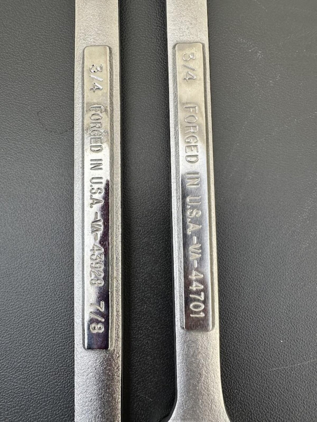 Craftsman USA 3/4 Wrench Set Box & Combo