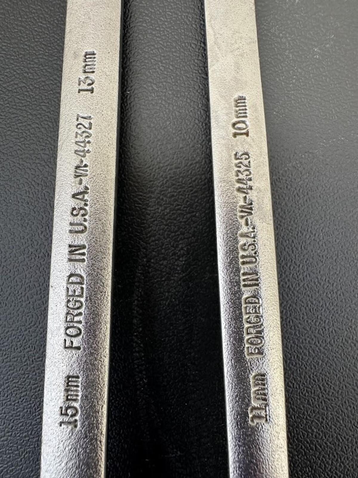 Craftsman USA Metric Box Wrench Set 10mm 15mm