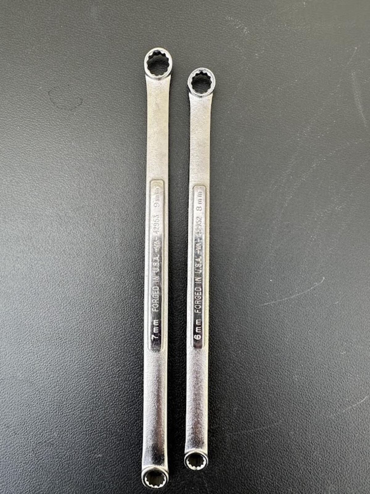 Craftsman USA Metric Box Wrench Set 6mm 7mm
